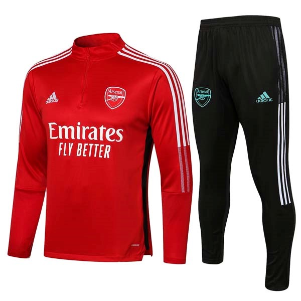 Sweatshirts Arsenal 2022 Rote Schwarz Günstige Fußballtrikots